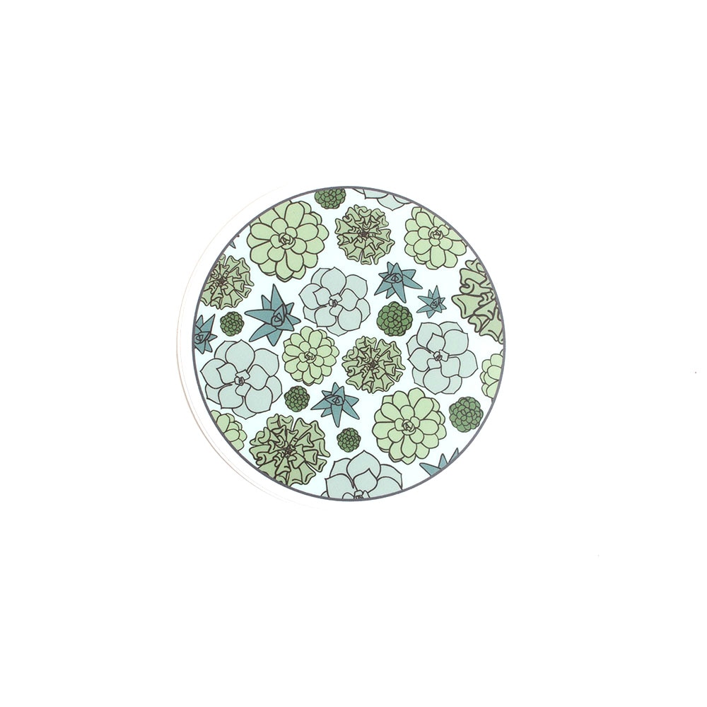 Stickers Northwest, Stickers, Art & School, 3", Succulent Circle, 521399